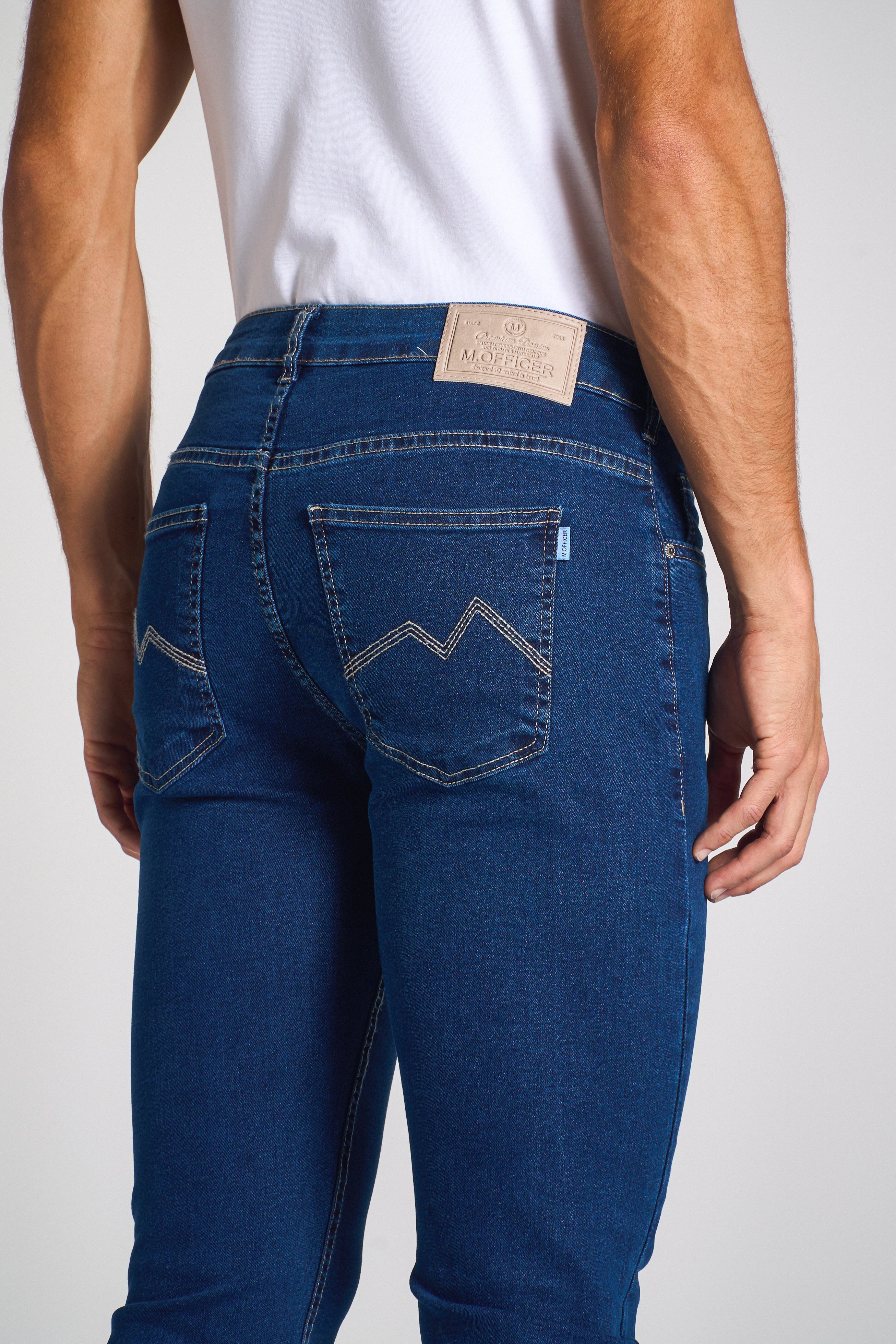 CALÇA JEANS RETA DARK BLUE 25