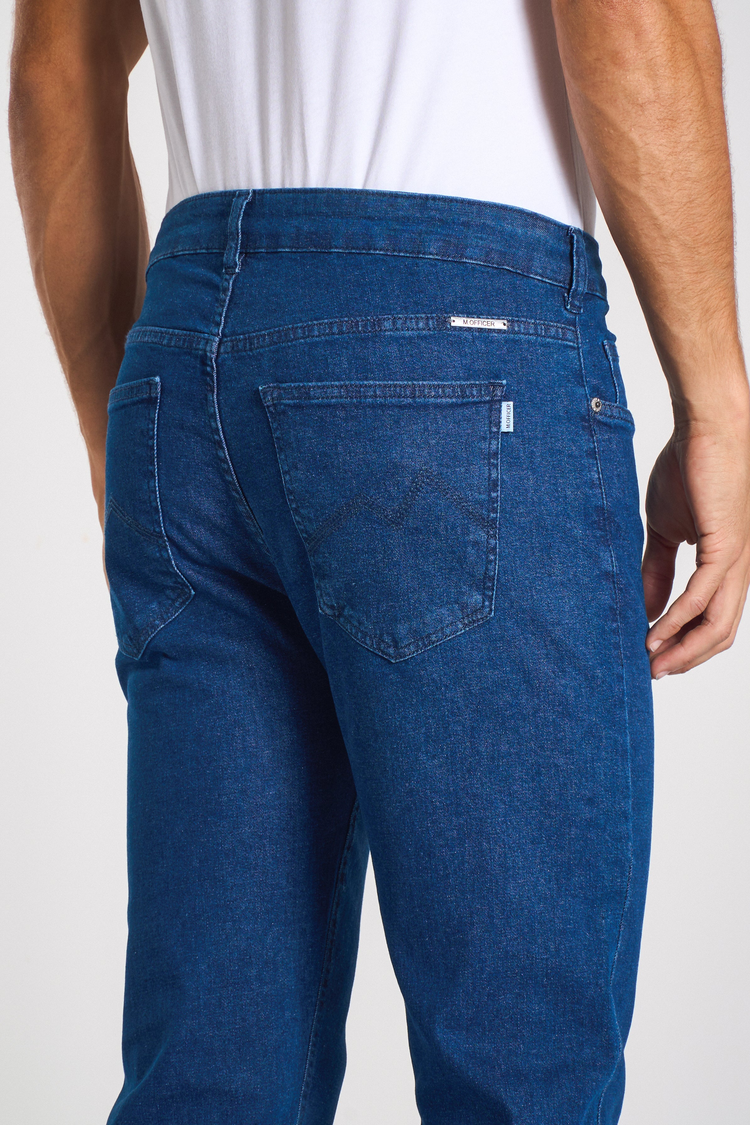 CALÇA JEANS RETA DARK BLUE 25