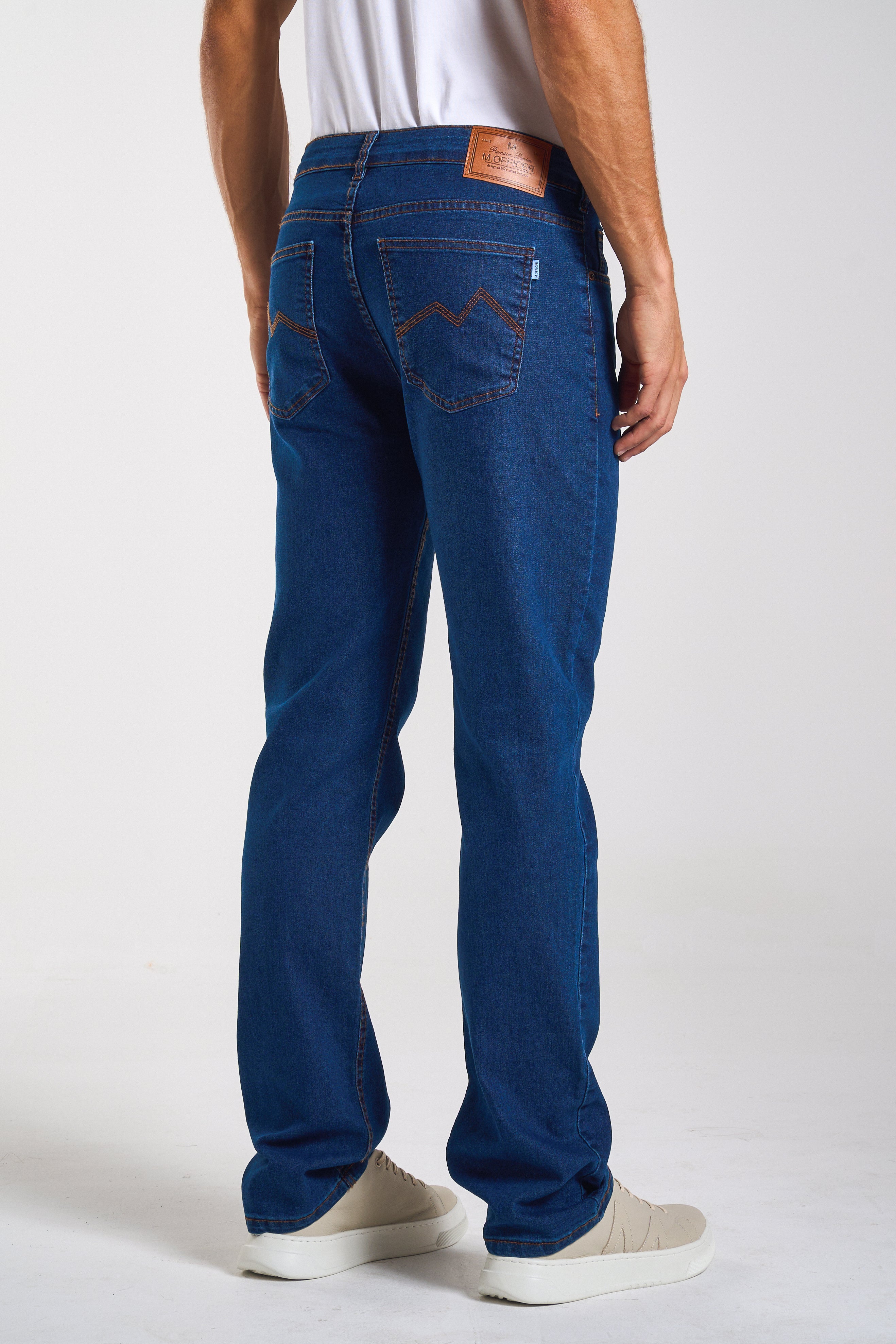 CALÇA JEANS RETA DARK BLUE 25