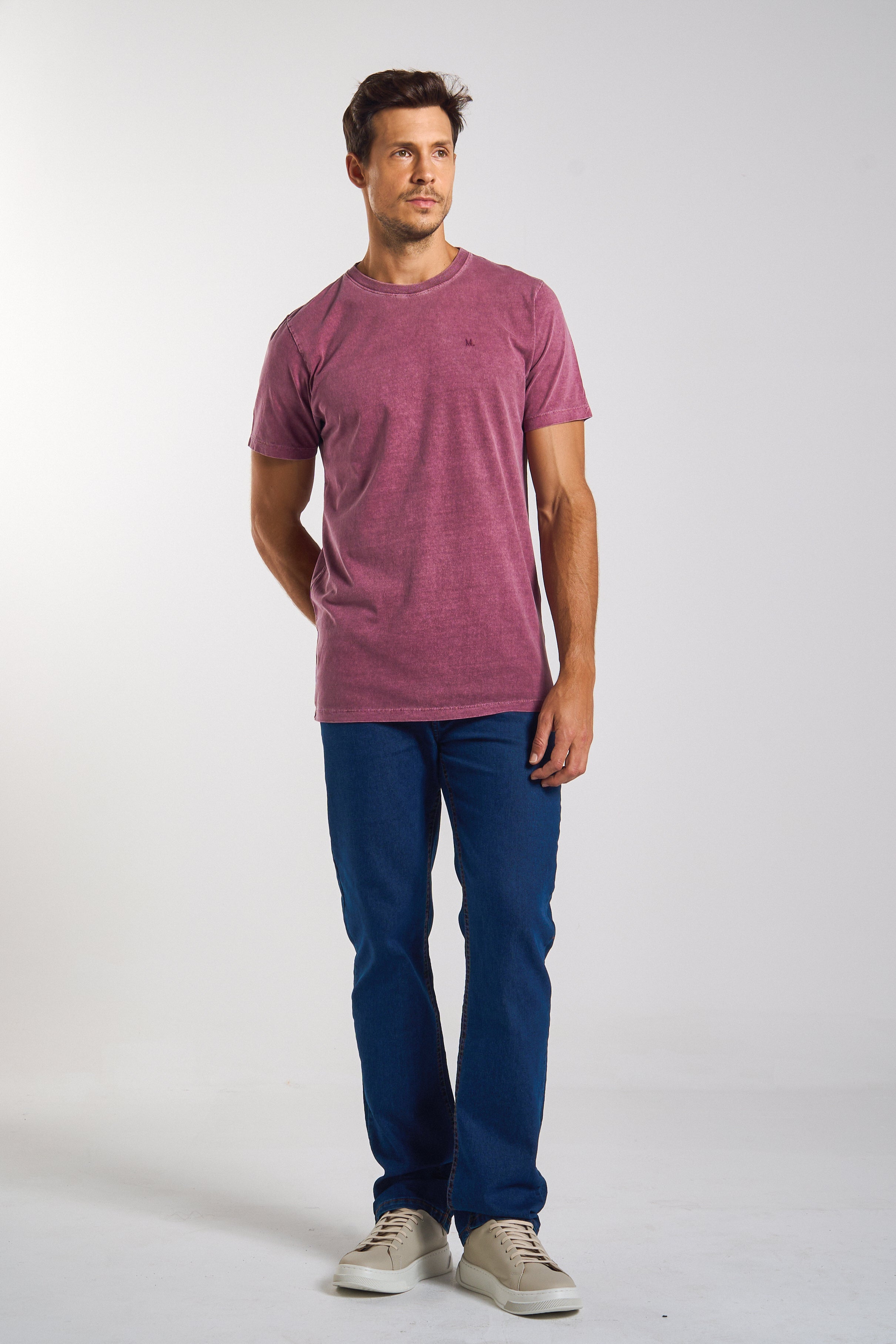 CALÇA JEANS RETA DARK BLUE 25