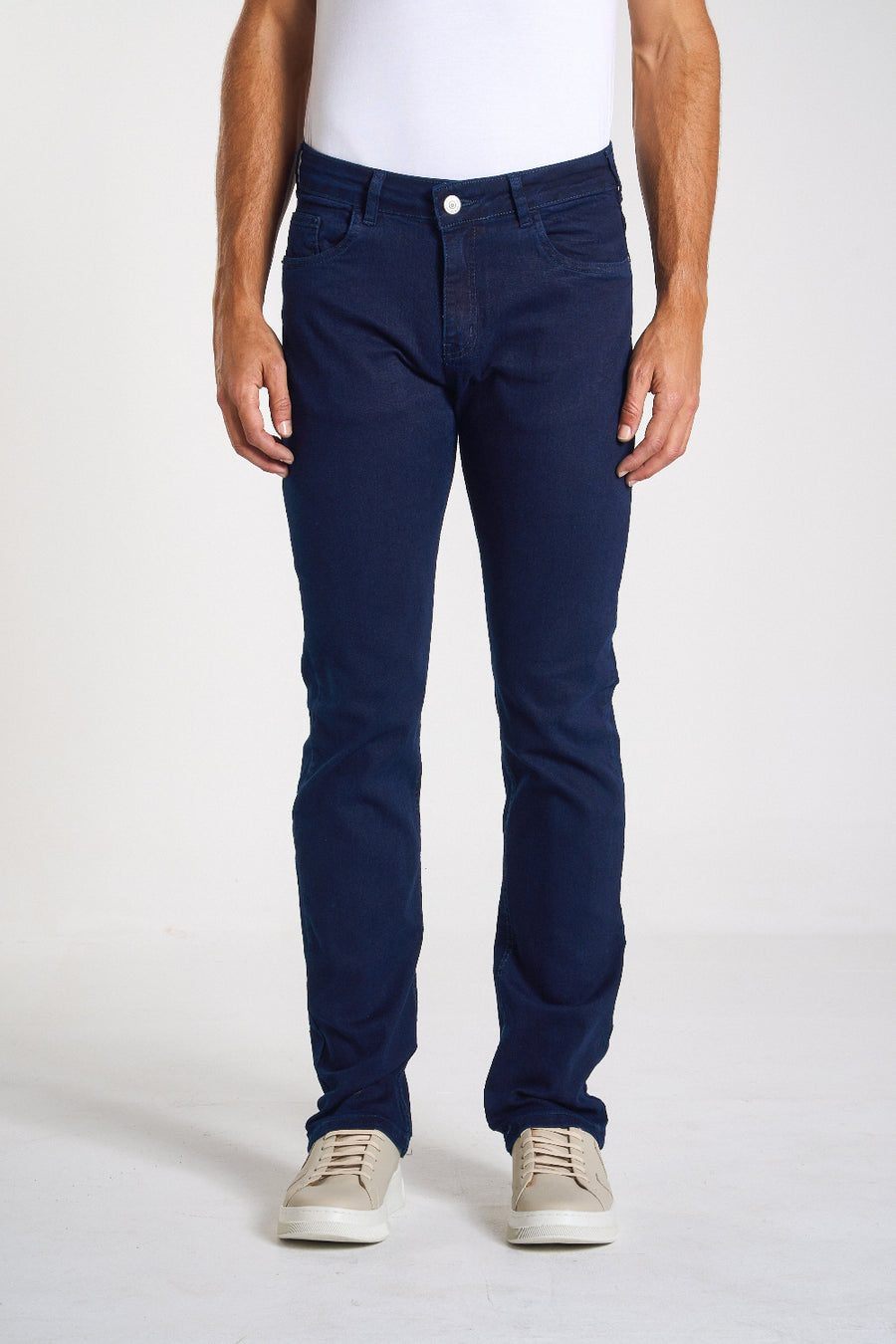 CALÇA JEANS RETA DEEP BLUE 25