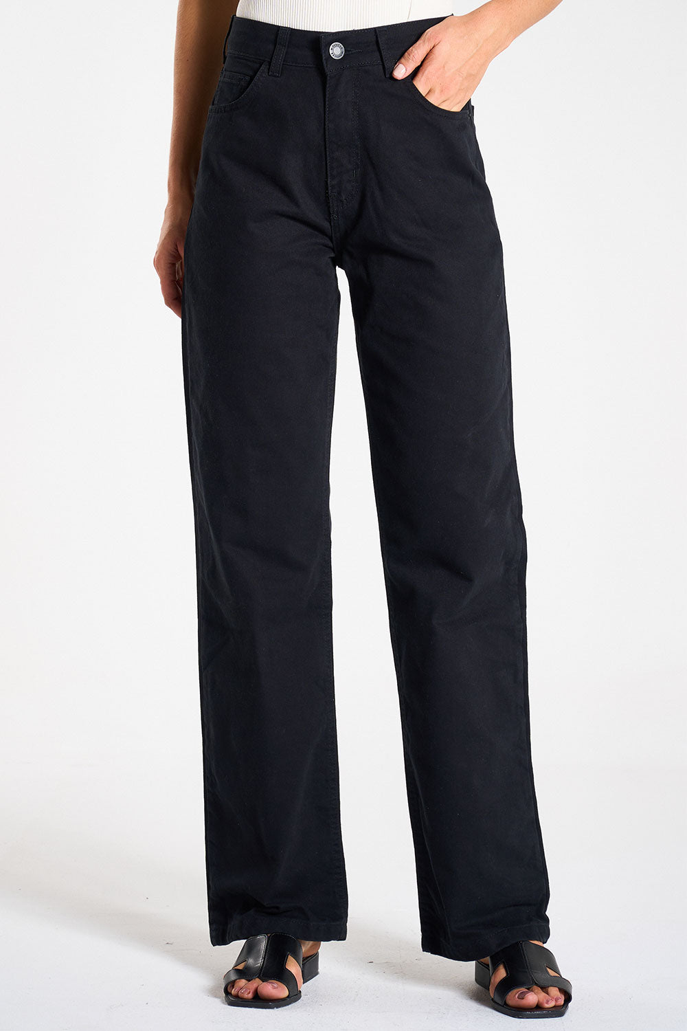 CALÇA JEANS SEMI BAGGY UNISSEX