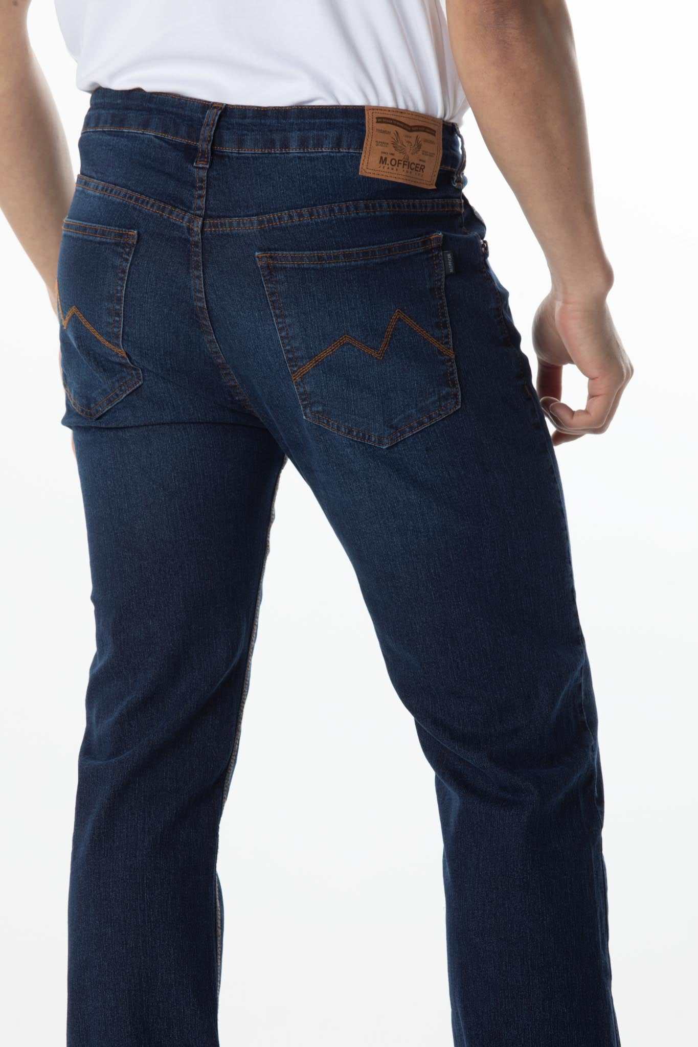 CALÇA JEANS SLIM BLUE WASH 25
