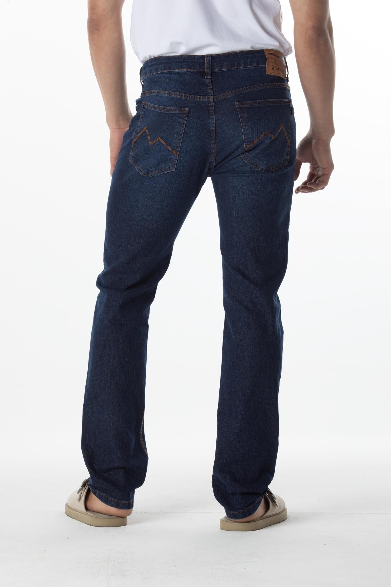 CALÇA JEANS SLIM BLUE WASH 25