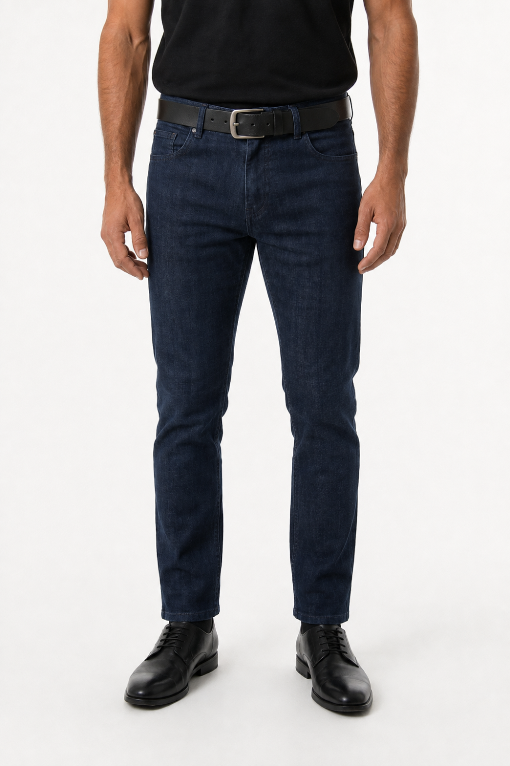 CALÇA JEANS SLIM DARK BLUE
