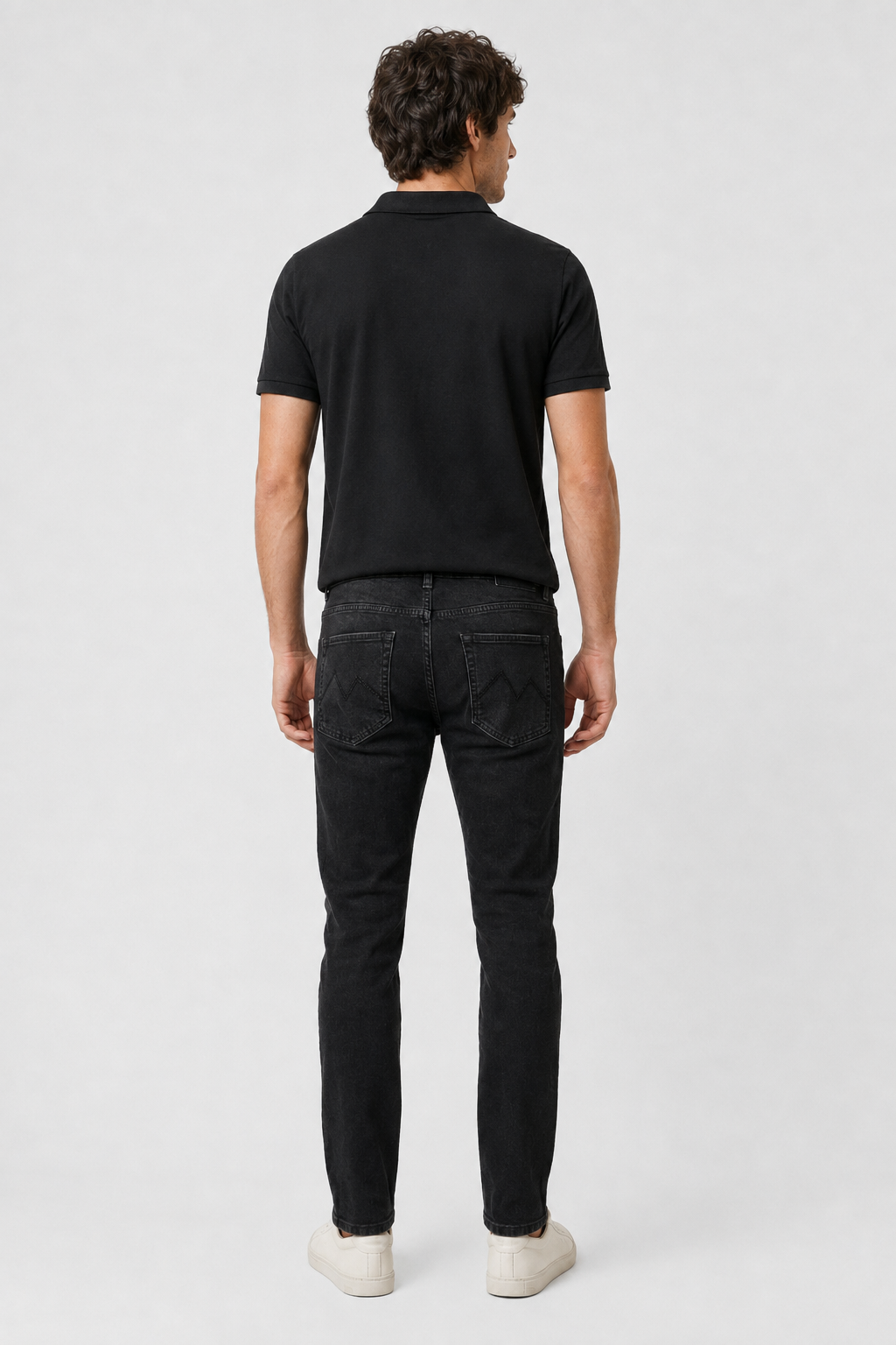 CALÇA JEANS SLIM BLACK DENIM