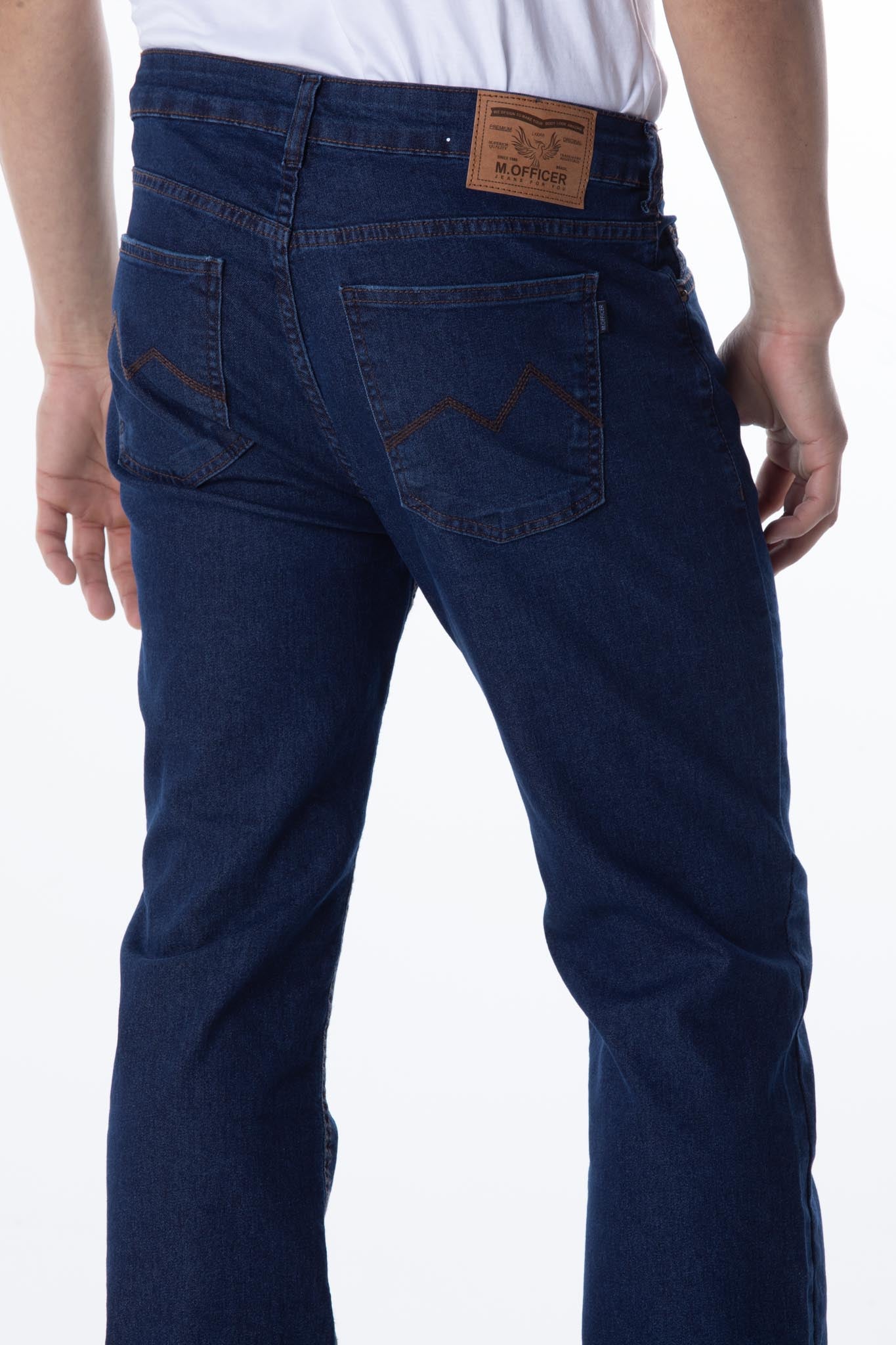 CALÇA JEANS RETA DARK BLUE 25