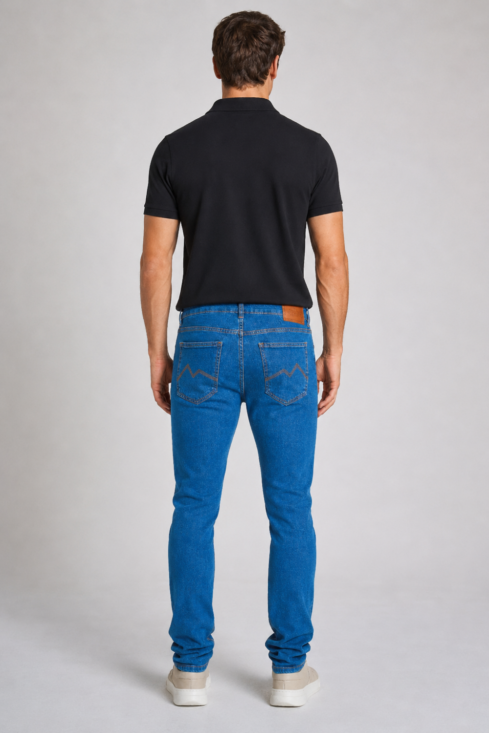 CALÇA JEANS SLIM LIGHT BLUE