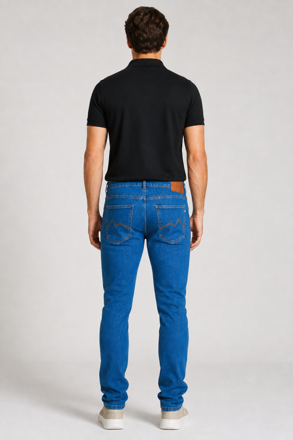CALÇA JEANS SLIM LIGHT BLUE
