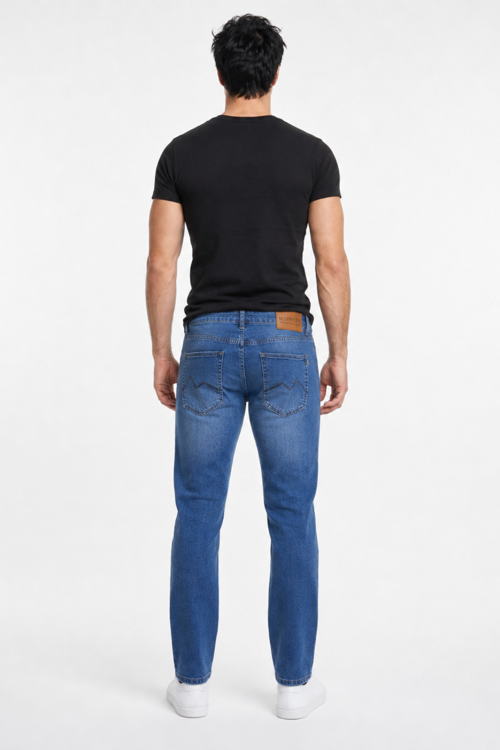 CALÇA JEANS SLIM LIGHT BLUE