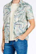 AZUL ESTAMPADO