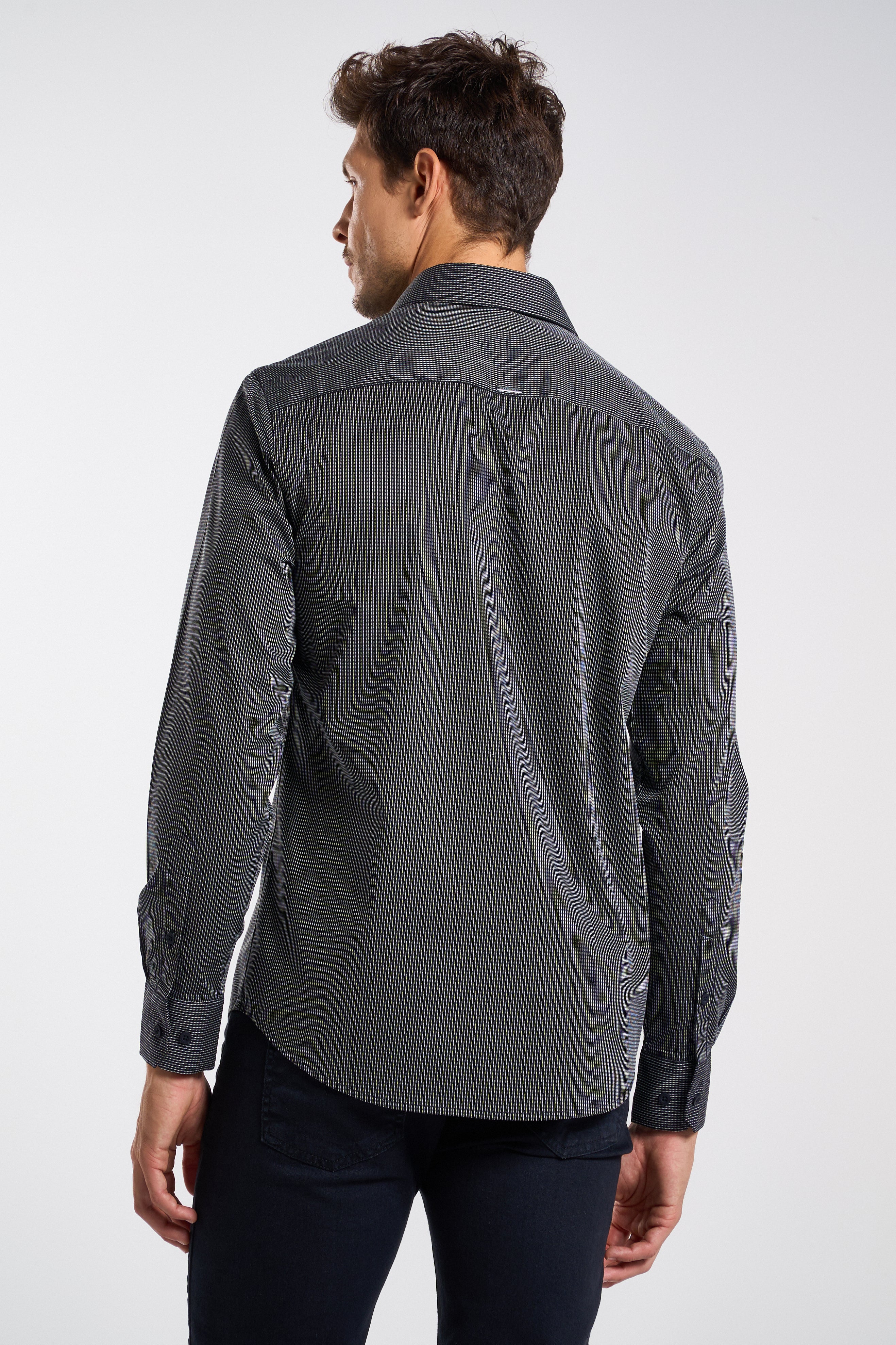 CAMISA COMFORT M/L MAQUINETADA