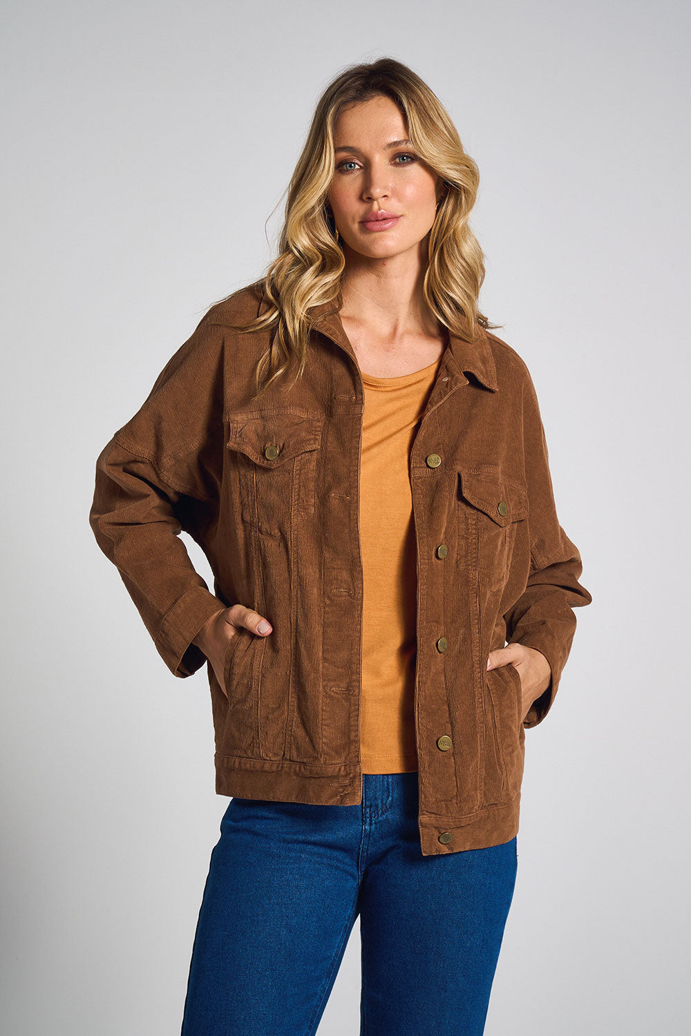 JAQUETA BOYFRIEND DE VELUDO