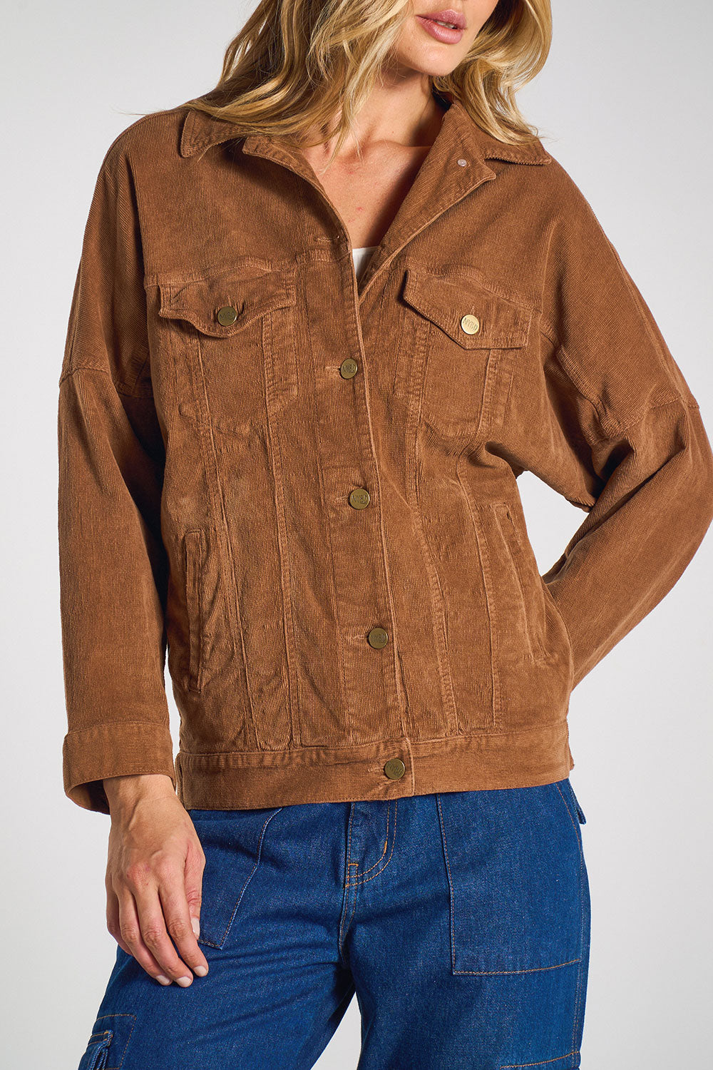 JAQUETA BOYFRIEND DE VELUDO