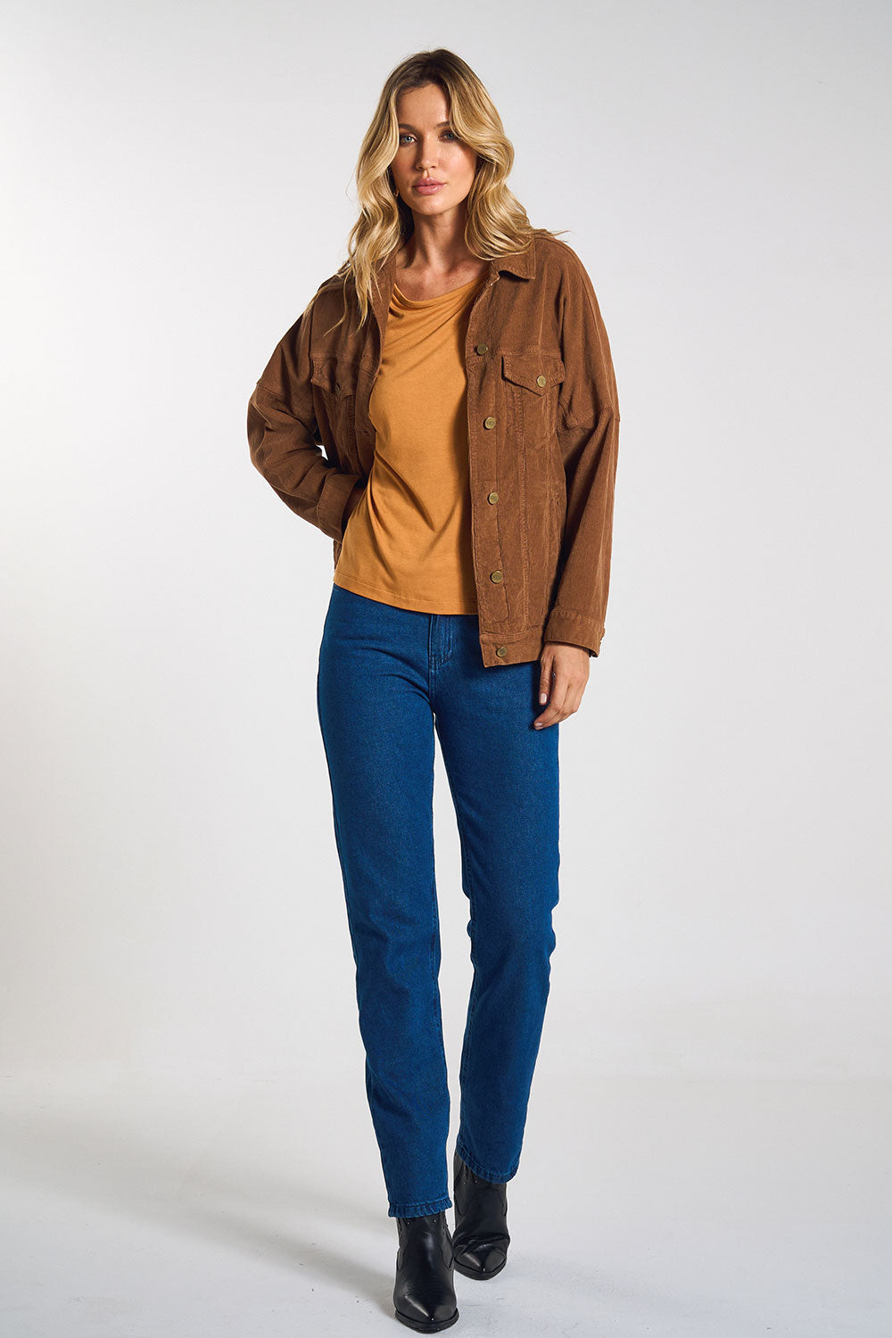 JAQUETA BOYFRIEND DE VELUDO