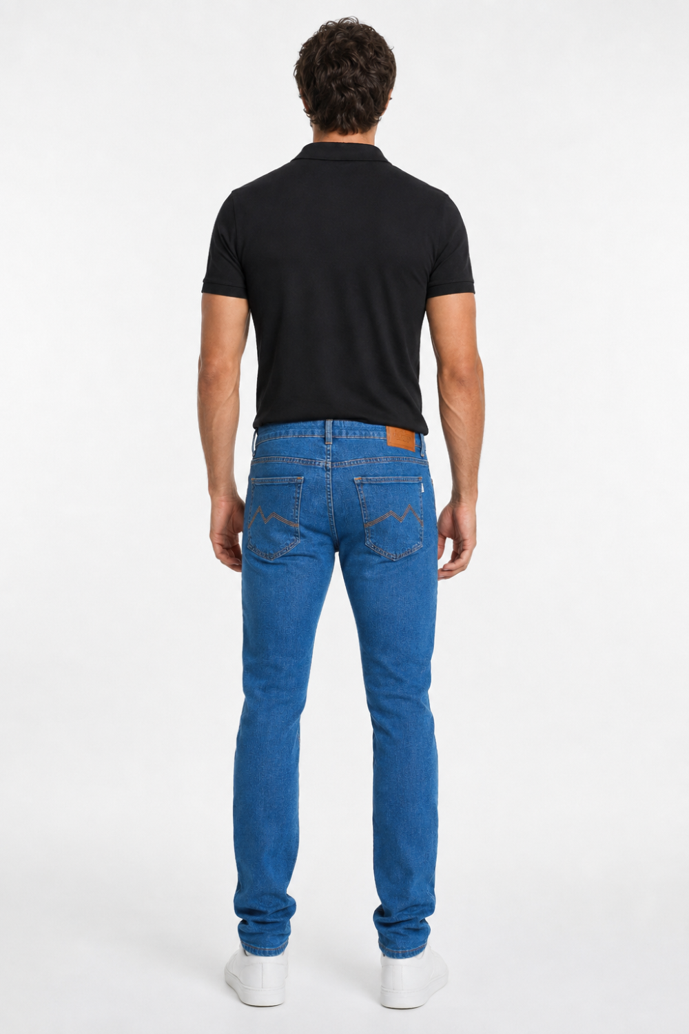 CALÇA JEANS SLIM BLUE WASH