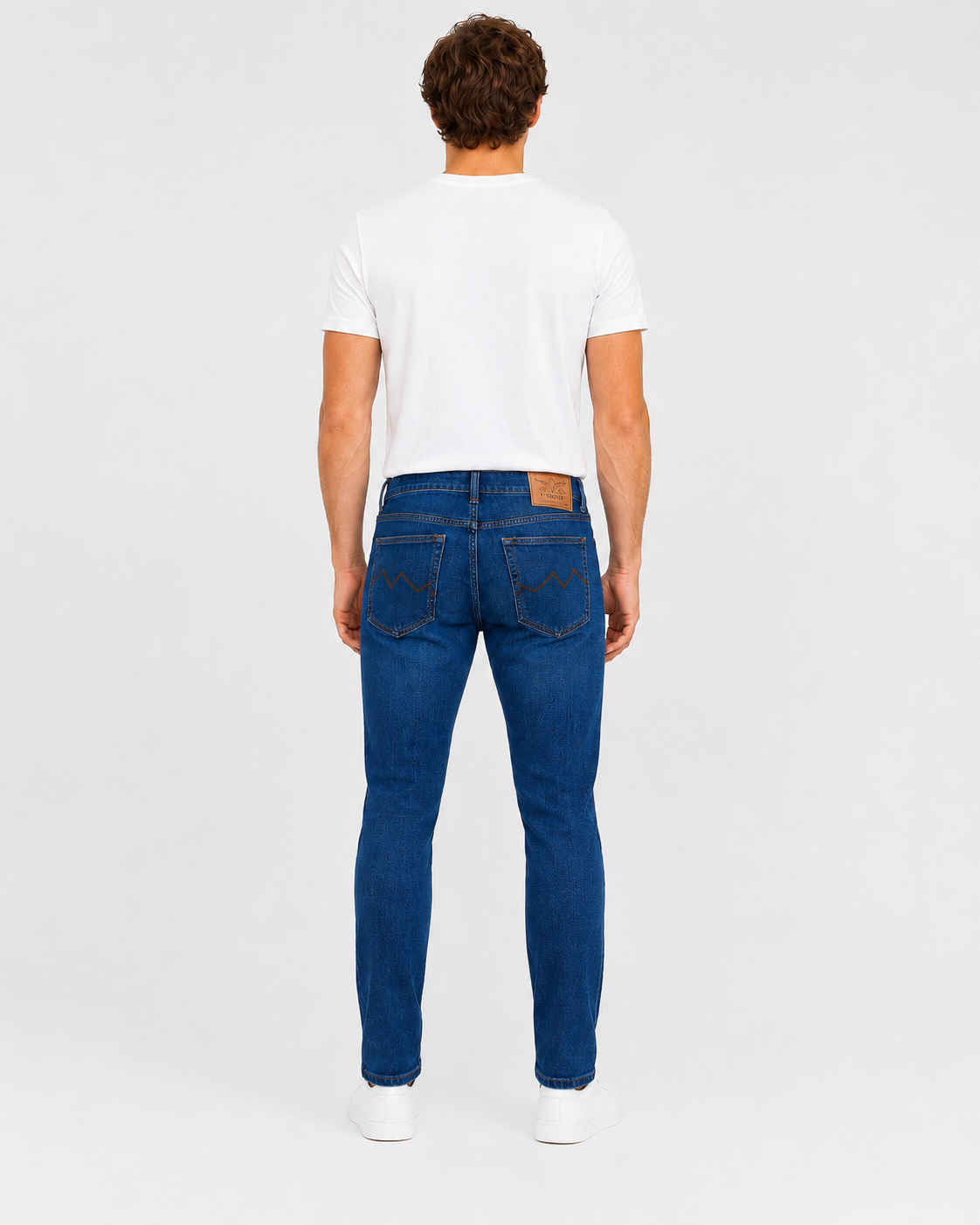 CALÇA JEANS SLIM BLUE WASH