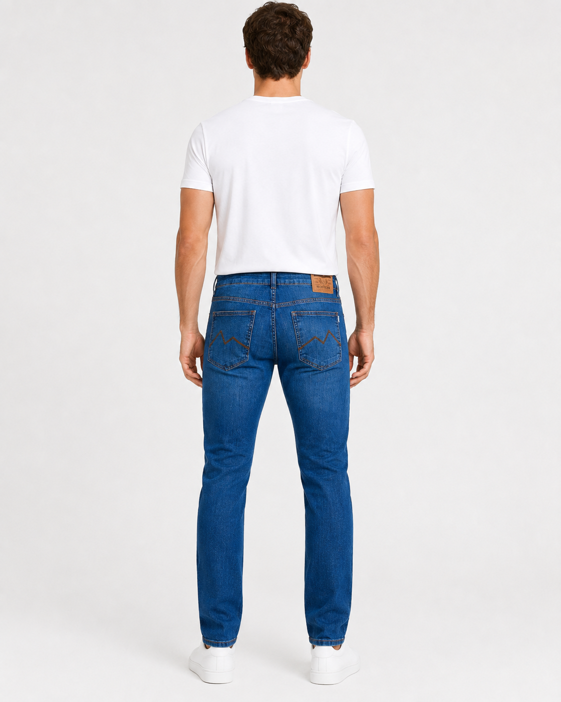 CALÇA JEANS SLIM BLUE WASH