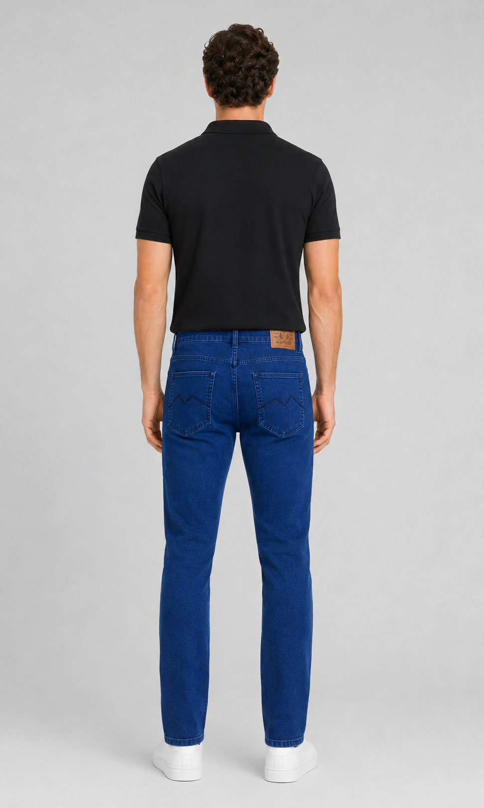 CALÇA JEANS SLIM BLUE WASH