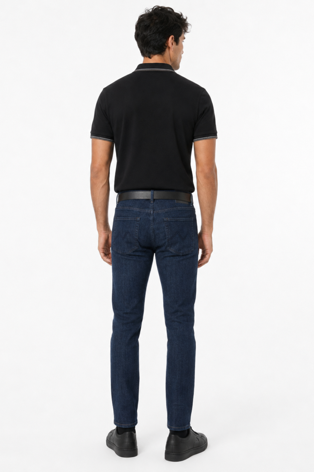 CALÇA JEANS SLIM DARK BLUE