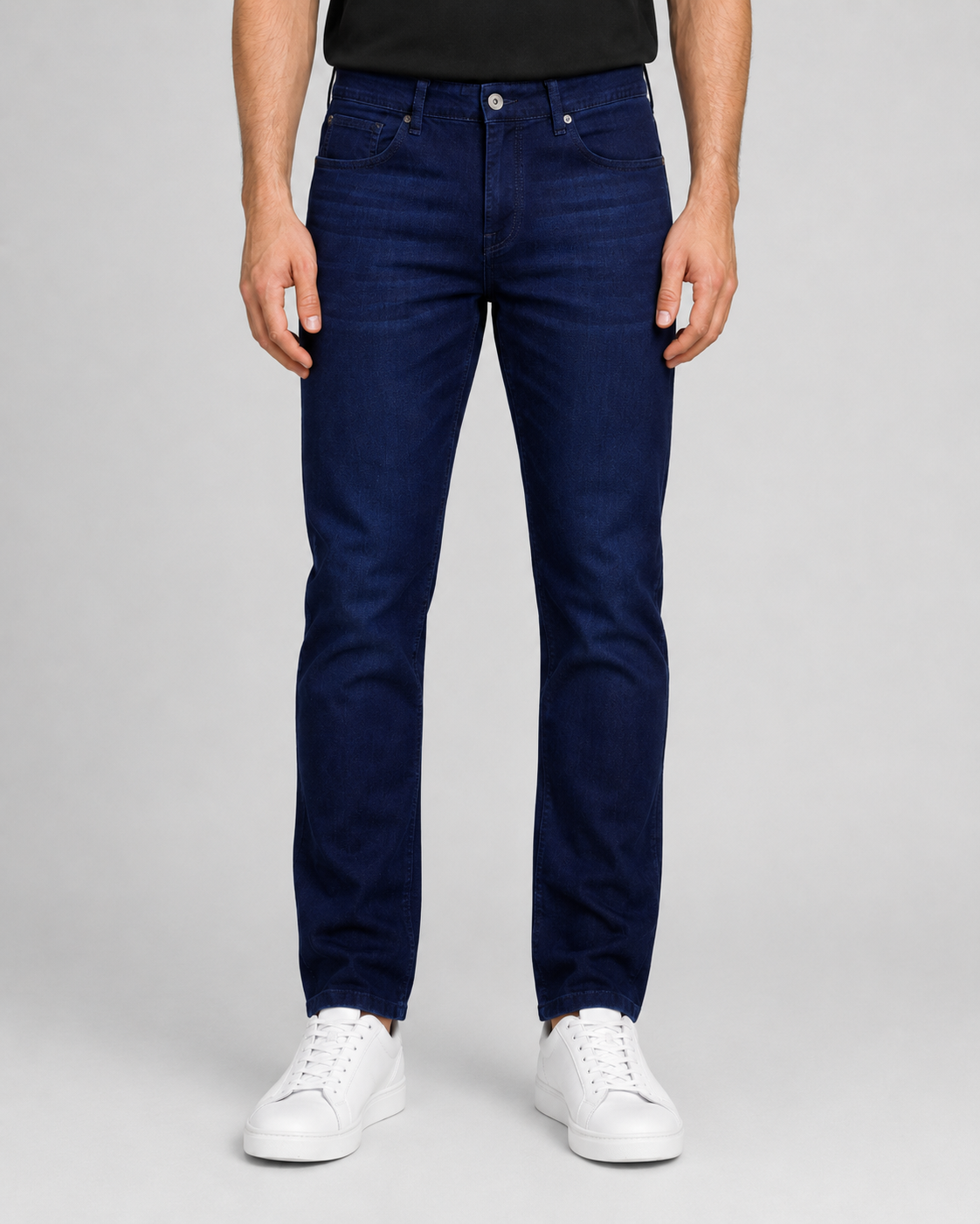 CALÇA JEANS SLIM DARK BLUE
