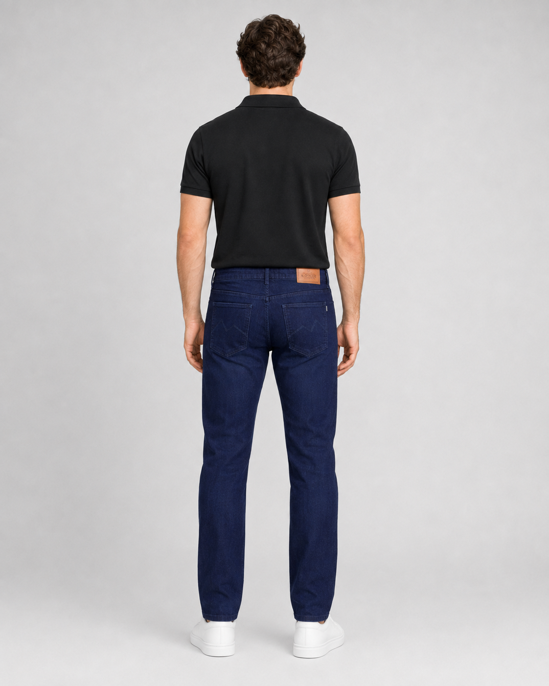 CALÇA JEANS SLIM DARK BLUE
