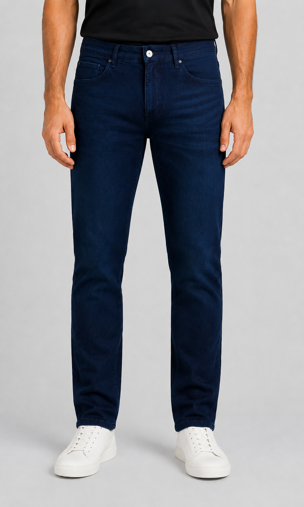 CALÇA JEANS SLIM DARK BLUE