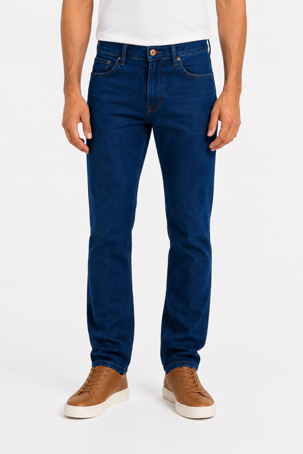 CALÇA JEANS COOL FIT DEEP BLUE
