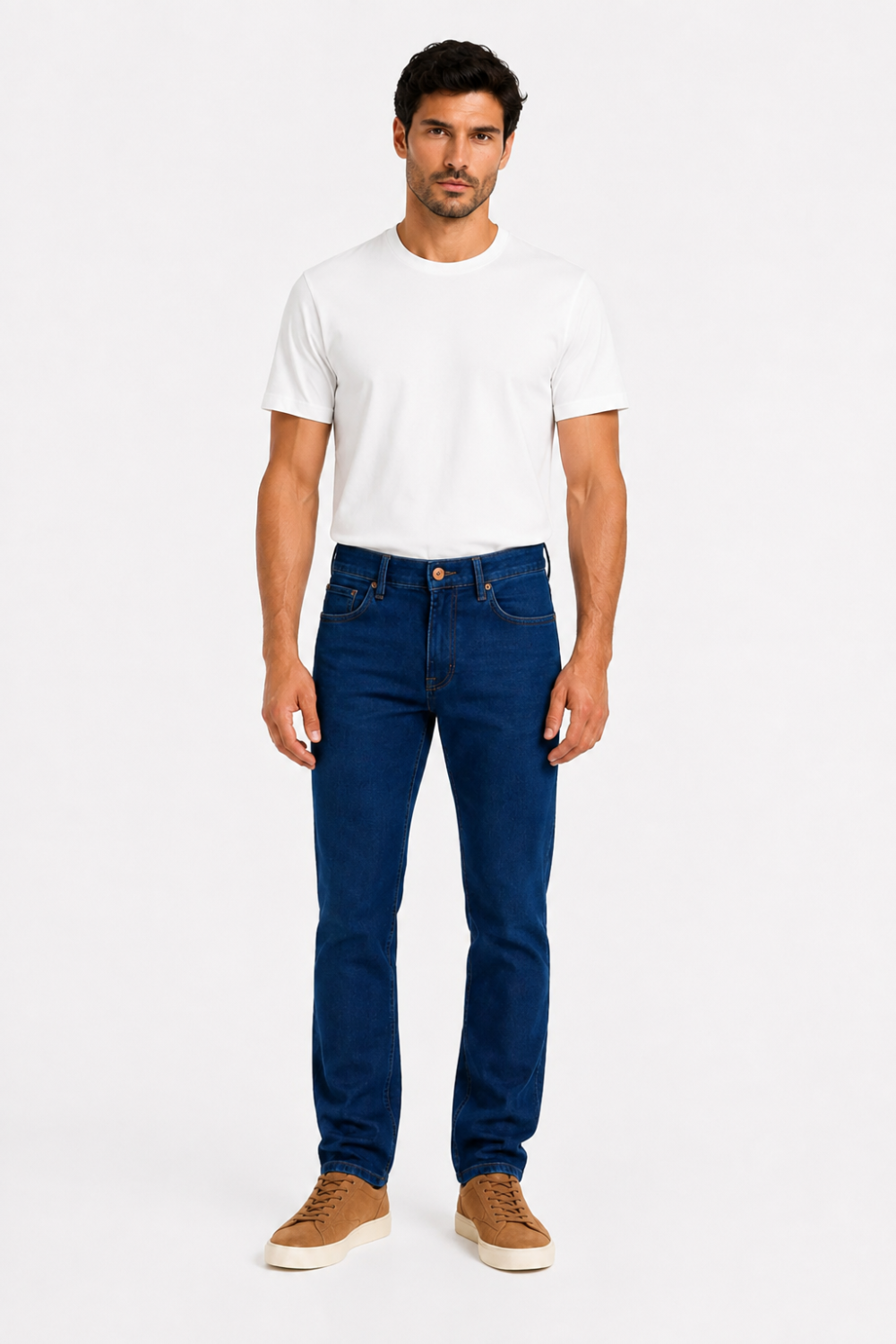 CALÇA JEANS COOL FIT DEEP BLUE