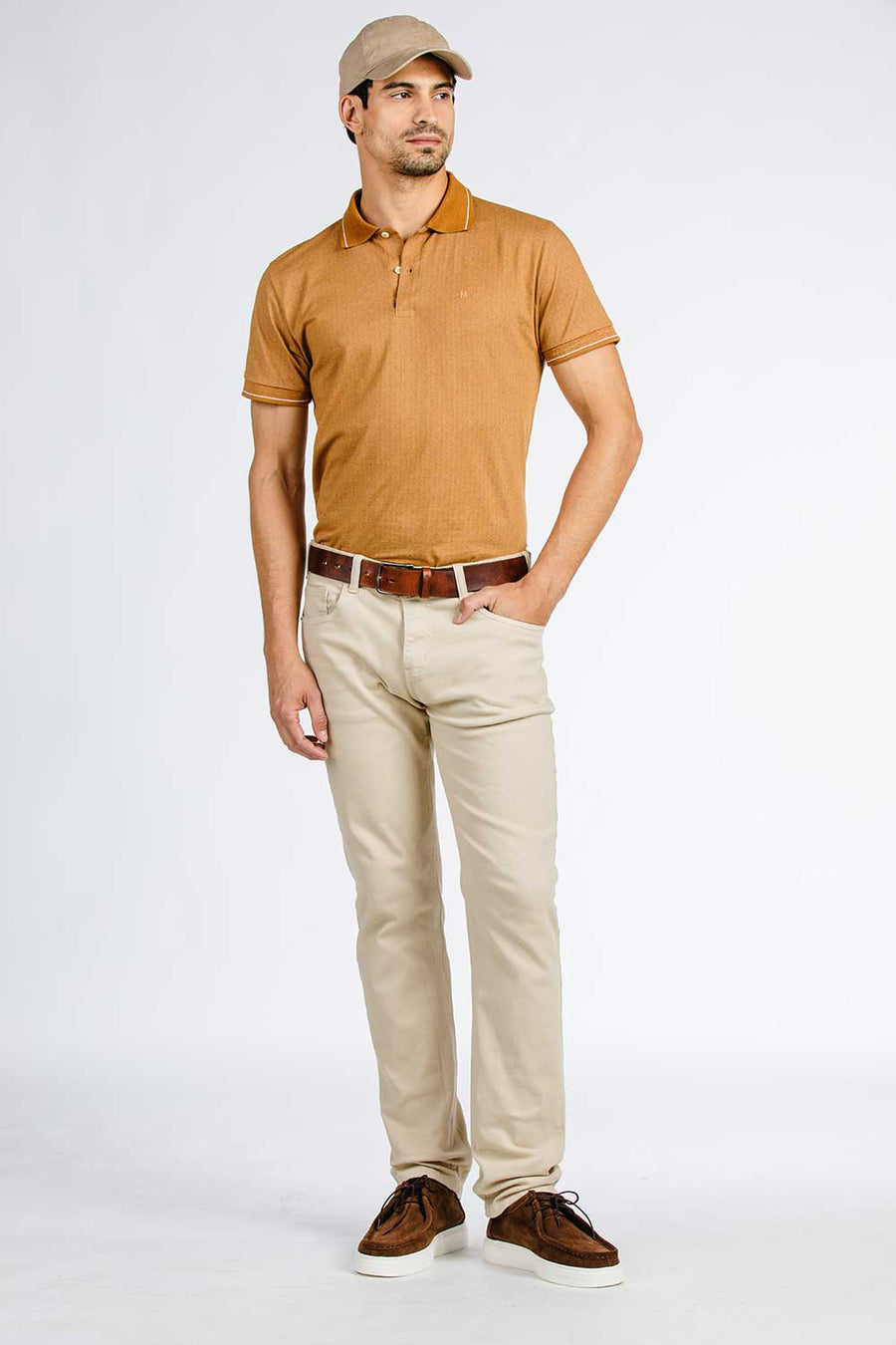 CALÇA SARJA SLIM FIVE POCKETS