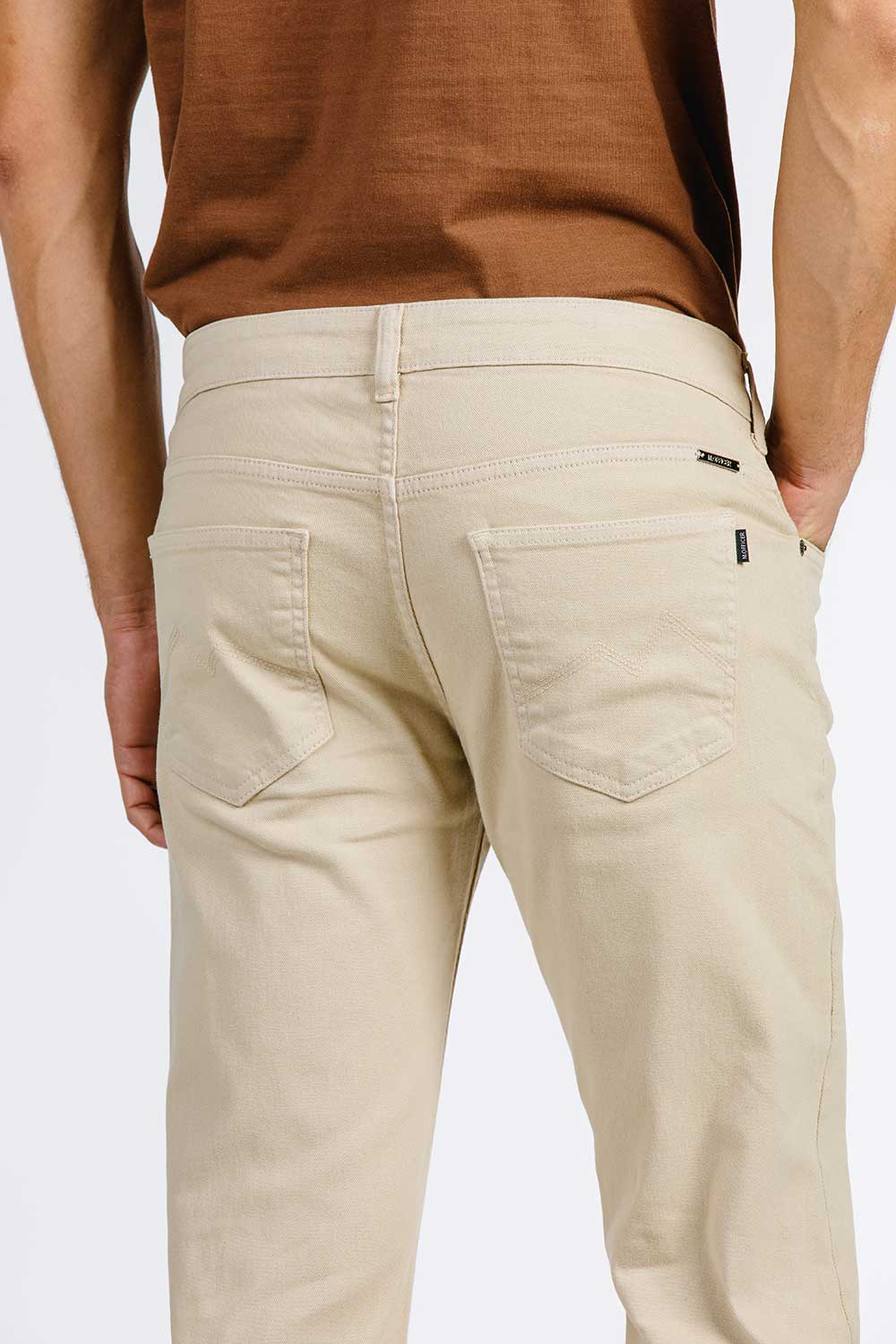 CALÇA SARJA SLIM FIVE POCKETS