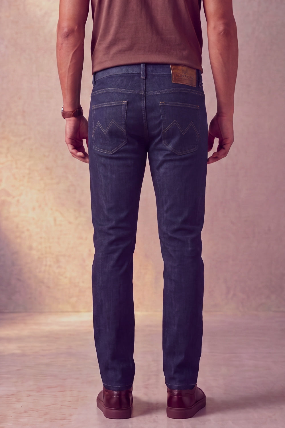 CALÇA JEANS SLIM DEEP BLUE
