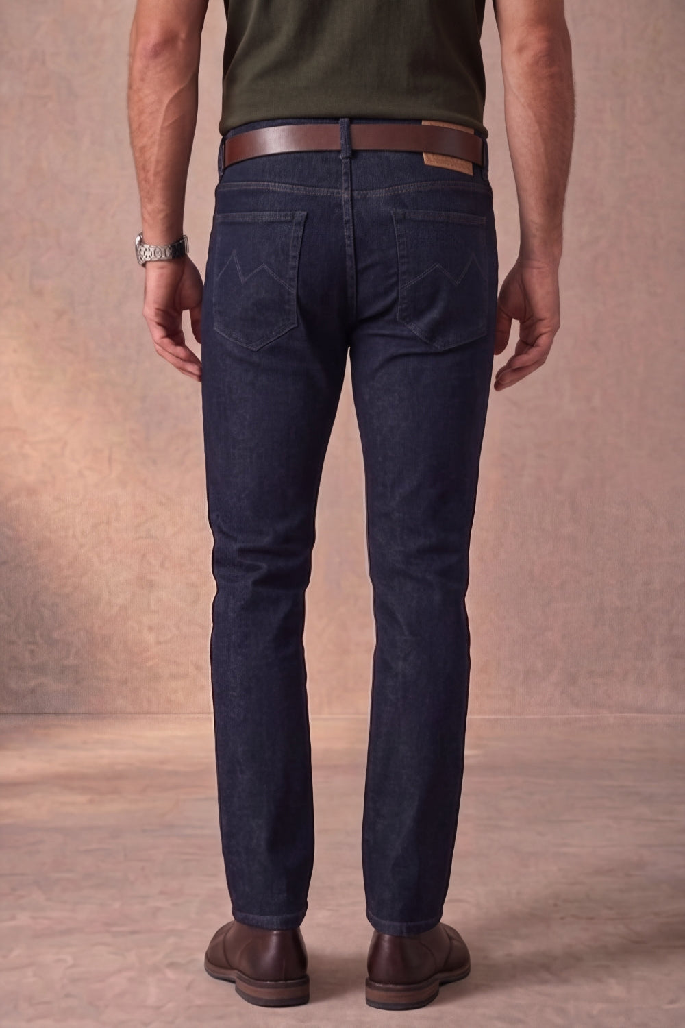 CALÇA JEANS SLIM DEEP BLUE
