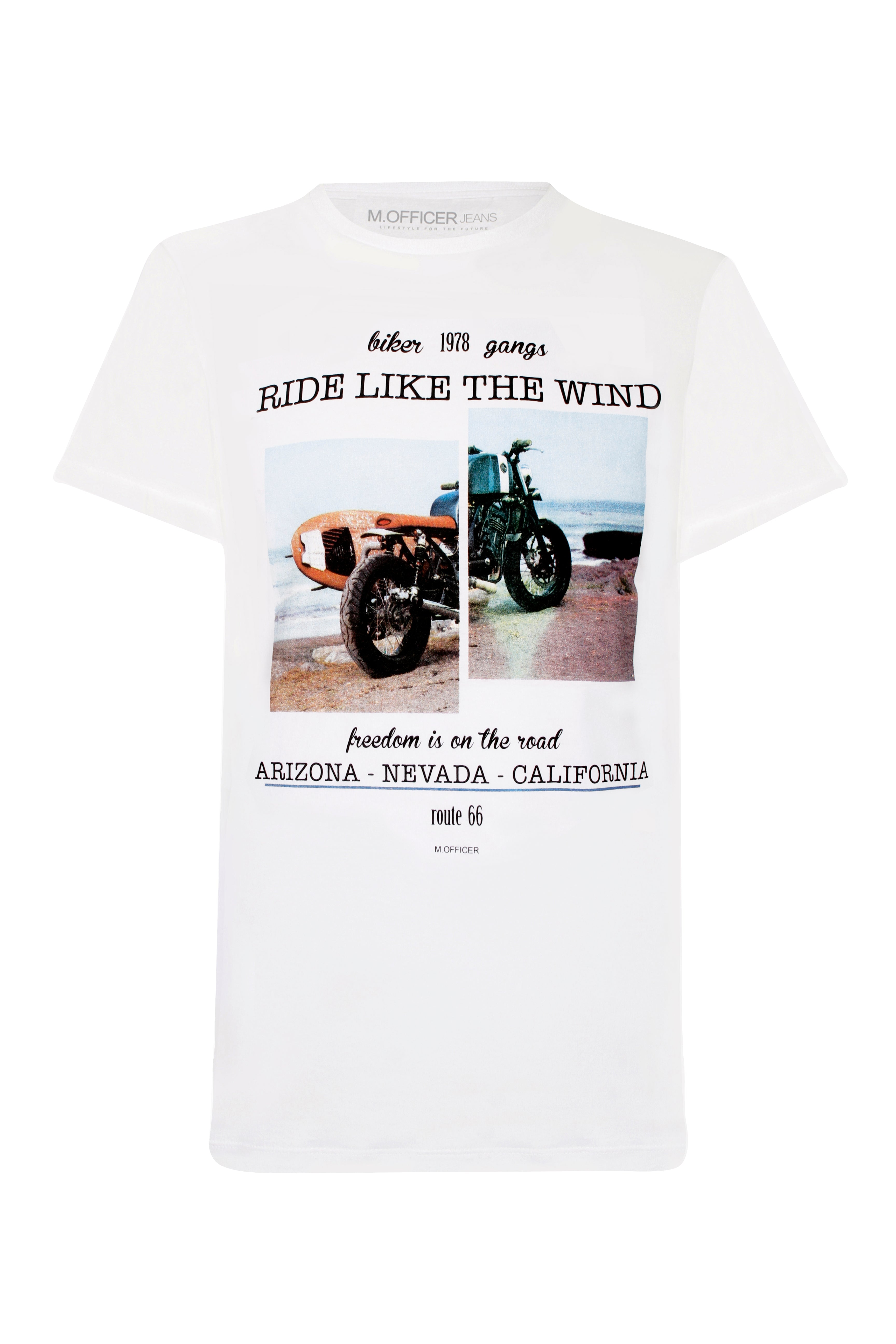 CAMISETA COMFORT M/C FREEDOM ROAD