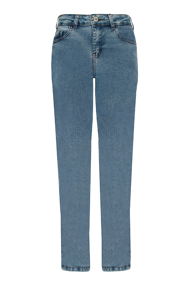 CALÇA JEANS RETA C3 LIGHT BLUE