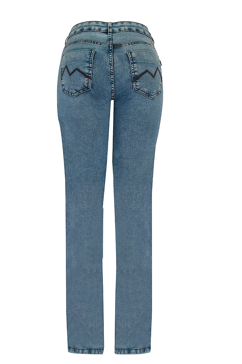 CALÇA JEANS RETA C3 LIGHT BLUE