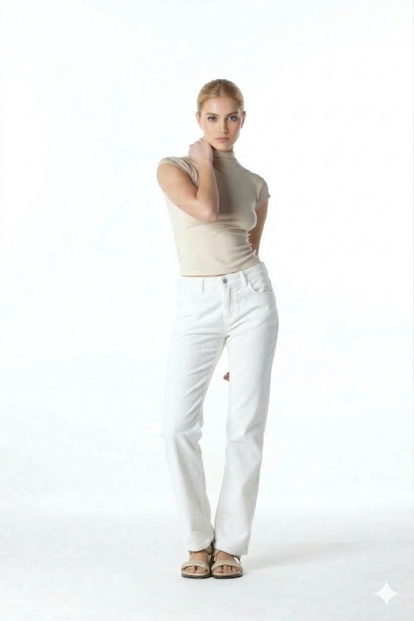 CALÇA SARJA RETA C3