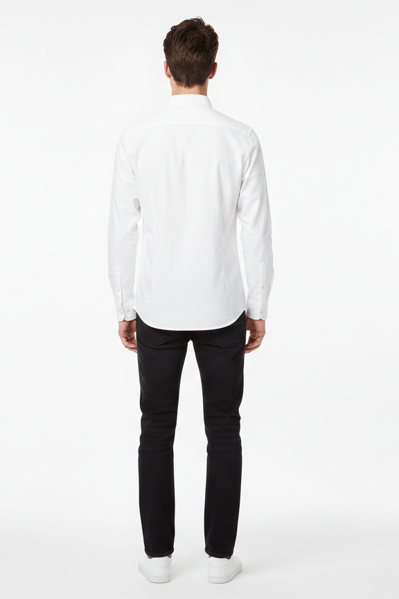 CAMISA COMFORT M/L MAQUINETADA