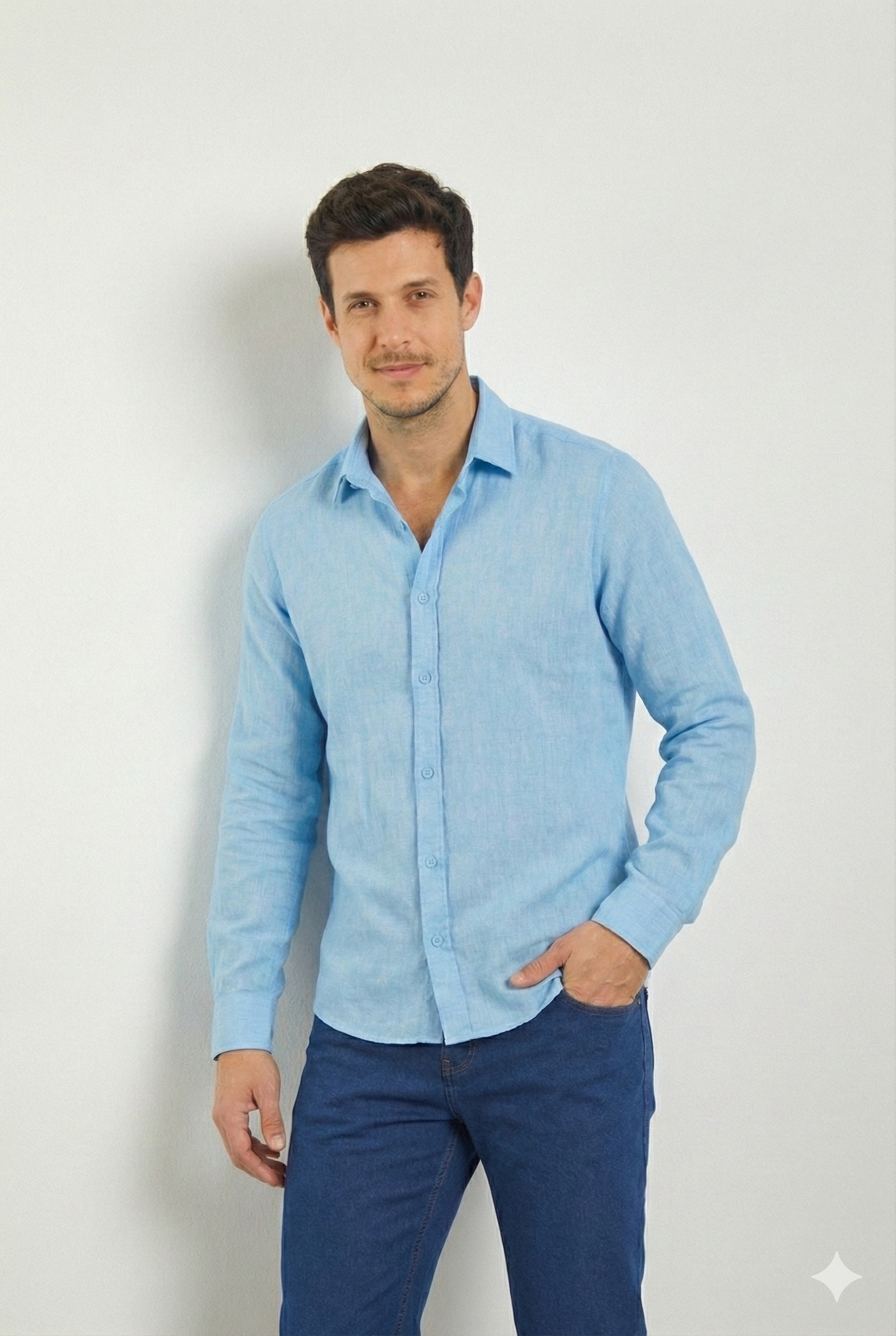 CAMISA SLIM M/L
