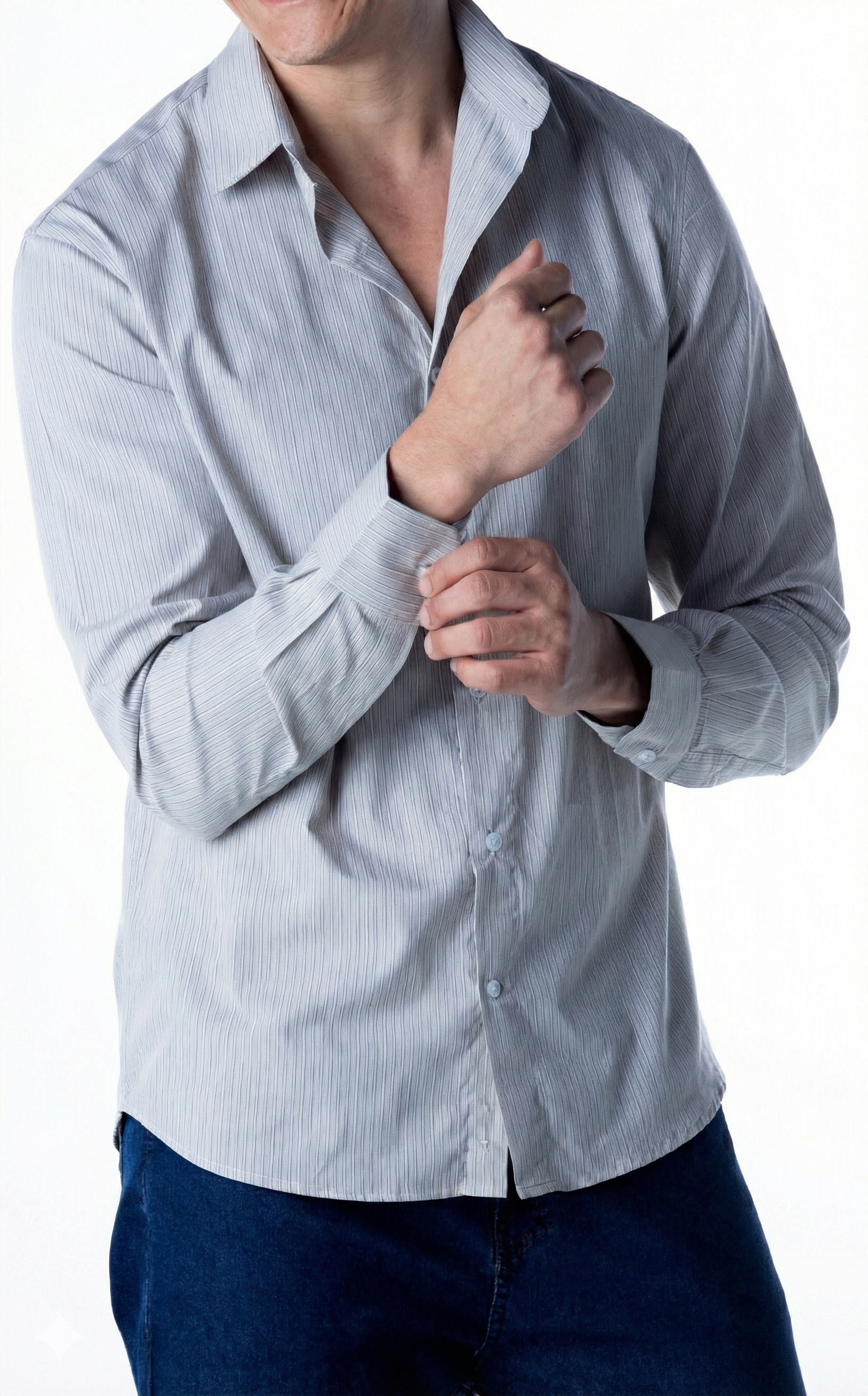 CAMISA COMFORT M/L LISTRADA