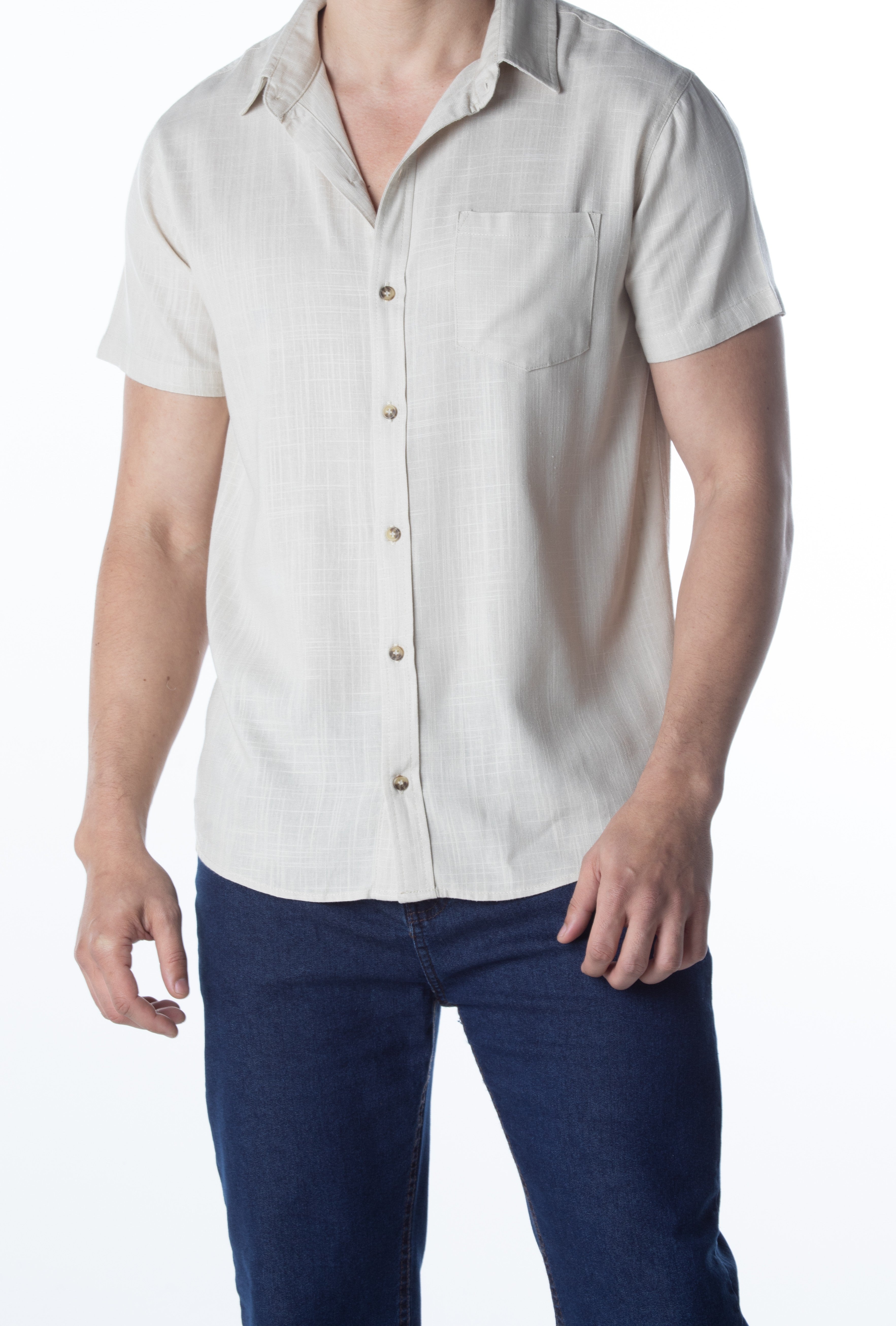 CAMISA MANGA CURTA LISA