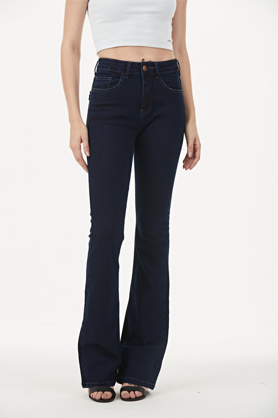 CALÇA JEANS BOOT C4 DARK BLUE