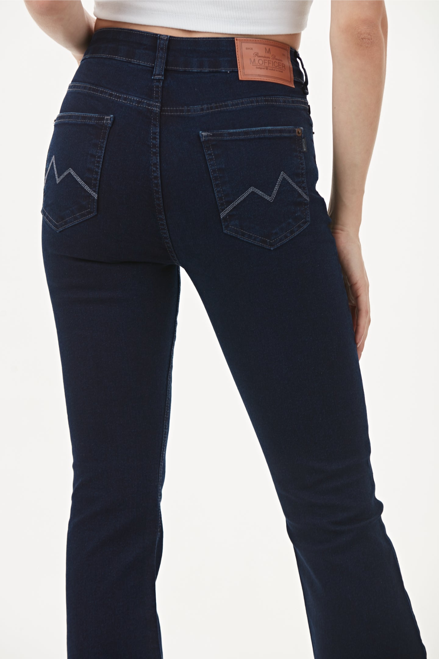 CALÇA JEANS BOOT C4 DARK BLUE