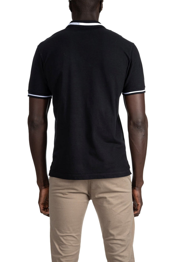 POLO LISA M/C COMF GOLA RETILÍNEA DIFERENCIADA - M.Officer